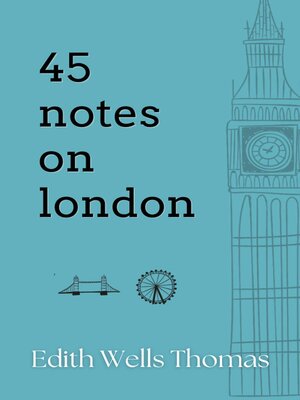 cover image of 45 Notes on London